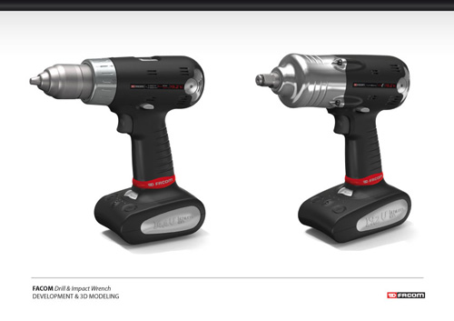 Facom drill & impact wrench